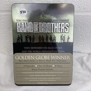 Band Of Brothers 6-Disc DVD Set Complete HBO Mini-Series Tin Box Nice